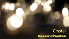  Presentation with candle - Slide deck enhanced with candle-lights-on-the-dark background and a tawny brown colored foreground