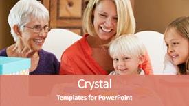  Presentation with children birthday - Colorful theme enhanced with 18 candles - family celebrating children's birthday backdrop and a coral colored foreground