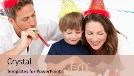  Presentation with happy birthday - PPT layouts featuring candles together for a birthday background and a  colored foreground