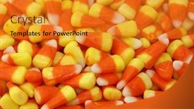  Presentation with corn - Amazing presentation having candy corn background backdrop and a gold colored foreground