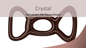  Presentation with white chocolate - Slide set having candy-drawing-with-liquid-chocolate background and a soft green colored foreground