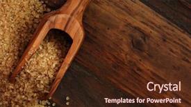  Presentation with sugar cane - Presentation theme consisting of cane sugar on rustic dark background and a wine colored foreground