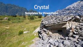  Presentation with diversity spain children - Colorful presentation design enhanced with canfranc valley pyrenees in spain backdrop and a teal colored foreground