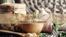  Presentation with garlic - 