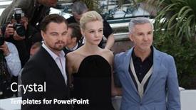  Presentation with great gatsby - Theme having cannes-france-may-15-baz background and a dark gray colored foreground