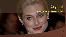  Presentation with lumiere - Beautiful theme featuring cannes-france-may-15-elizabeth backdrop and a tawny brown colored foreground