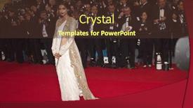  Presentation with lumiere - Cool new PPT layouts with cannes-france-may-15-sonam backdrop and a tawny brown colored foreground