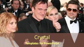  Presentation with kruger - Theme featuring two hands passing the baton background and a soft green colored foreground