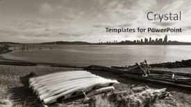  Presentation with seattle - Slides enhanced with canoe-and-seattle-skyline background and a light gray colored foreground