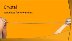  Presentation with boys scouts - Theme having cans - boys playing with tin can background and a gray colored foreground