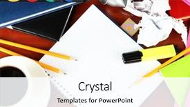  Presentation with workplace - Audience pleasing PPT theme consisting of perfect white beach anse patates in la digue seychelles with clear water granite rocks palm trees and deep blue sky backdrop and a ocean colored foreground