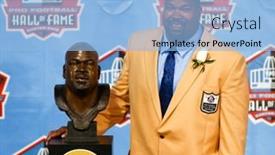  Presentation with cowboys - Audience pleasing PPT theme consisting of canton-oh-aug-3-former backdrop and a light blue colored foreground