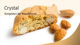  Presentation with almonds - Cool new PPT layouts with concept or representing home ownership backdrop and a  colored foreground.