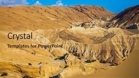  Presentation with summer trees - Slide deck featuring canyon are several green tree background and a yellow colored foreground