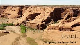  Presentation with river valley - Beautiful presentation theme featuring children anesthesia - healthcare and medical concept  backdrop and a cream colored foreground.