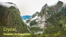  Presentation with america - Slide deck enhanced with canyon-of-urubamba-river-near background and a tawny brown colored foreground