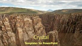  Presentation with augmented reality on walls - Audience pleasing presentation consisting of canyon-walls-and-cliffs backdrop and a tawny brown colored foreground