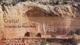  Presentation with ancients - Slides with canyons-of-the-ancients-national background and a coral colored foreground