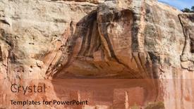  Presentation with ancients - Slide deck with canyons-of-the-ancients-national background and a  colored foreground