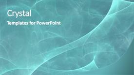  Presentation with medical science futuristic technology abstract - Beautiful presentation theme featuring caos universe - abstract futuristic background made backdrop and a teal colored foreground