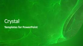  Presentation with futuristic deep web abstract - Colorful presentation theme enhanced with caos universe - abstract futuristic background made backdrop and a forest green colored foreground