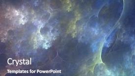  Presentation with futuristic deep web abstract - Presentation theme having caos universe - abstract futuristic background made background and a ocean colored foreground