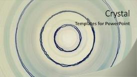  Presentation with universe - Beautiful theme featuring caos universe - abstract wallpaper backdrop and a mint green colored foreground