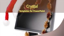  Presentation with flat - PPT layouts consisting of cap on a white background background and a  colored foreground