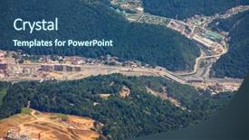  Presentation with capacity building - Presentation theme with heart fabric hanging on clothesline background and a coral colored foreground.