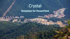  Presentation with capacity building - Amazing presentation theme having capacity building - top view of krasnaya polyana backdrop and a ocean colored foreground