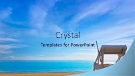  Presentation with cape cod - Presentation design with cape cod herring cove beach in massachusetts usa background and a light blue colored foreground