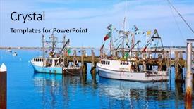  Presentation with cape cod - Cool new theme with boating diversity - cape cod provincetown port backdrop and a light blue colored foreground