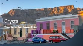  Presentation with cape town south africa - PPT layouts enhanced with cape-town-south-africa-9 background and a gray colored foreground