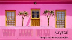  Presentation with cape town - Colorful PPT theme enhanced with cape town south africa backdrop and a coral colored foreground