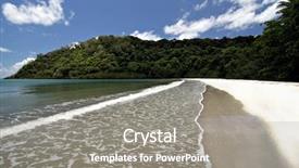  Presentation with queensland - Presentation with cape tribulation far north queensland background and a gray colored foreground