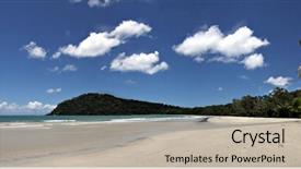  Presentation with queensland - Beautiful presentation theme featuring cape tribulation far north queensland backdrop and a mint green colored foreground