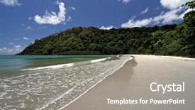  Presentation with queensland - Colorful slides enhanced with cape tribulation far north queensland backdrop and a gray colored foreground