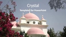  Presentation with sea galilee - Presentation theme consisting of capernaum sea of galilee israel background and a  colored foreground