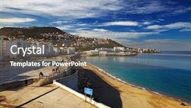  Presentation with africa - Slides consisting of capital city of algeria background and a gray colored foreground