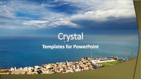  Presentation with africa - Presentation consisting of homemade refried beans with cheese and rice background and a tawny brown colored foreground