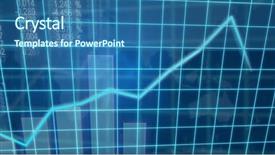  Presentation with capital market - PPT layouts enhanced with capital market - creative image of economic growth background and a ocean colored foreground