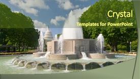  Presentation with senate - Beautiful slides featuring capitol building and upper senate backdrop and a tawny brown colored foreground