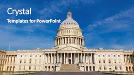  Presentation with eastern - Beautiful slides featuring capitol building washington dc eastern backdrop and a ocean colored foreground