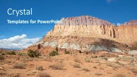  Presentation with utah - Presentation featuring capitol-reef-national-park background and a  colored foreground