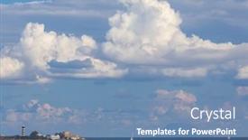  Presentation with lighthouse - PPT theme enhanced with capo-peloro-lighthouse-in-punta background and a teal colored foreground