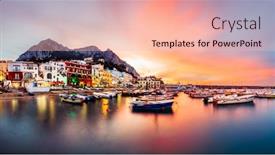  Presentation with capri holdings limited - Slide deck having capri-italy-at-marina-grande background and a lemonade colored foreground