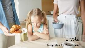  Presentation with eat - Presentation theme enhanced with not want to eat anything background and a soft green colored foreground