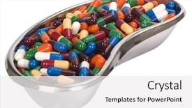  Presentation with kidney - Cool new presentation with capsules in a kidney backdrop and a white colored foreground