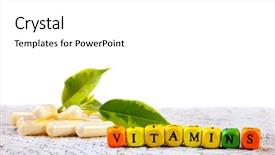  Presentation with capsules - PPT layouts with capsules on white wooden background background and a white colored foreground