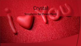  Presentation with love recharge - Theme with captioning - caption fashioned from modelin i background and a crimson colored foreground